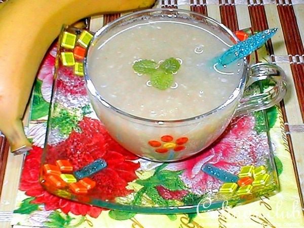 ЛЕЧЕБНЫЙ БАНАНОВЫЙ КИСЕЛЬ
