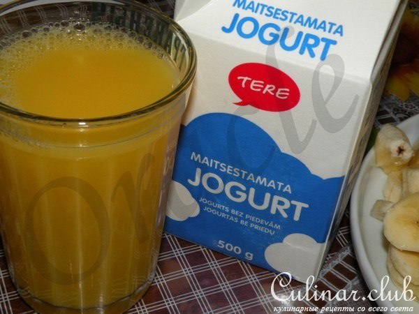 Фруктовый коктейль (smoothie)