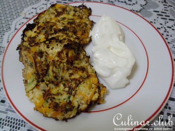 Оладьи с морковью и кабачками БЕЗ муки