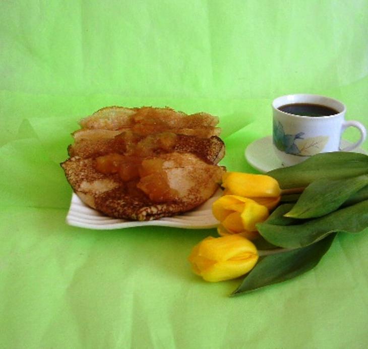 Блинчики пшенные.