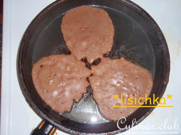 Шоколадные блинчики