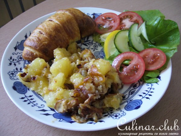 Грибное жаркое