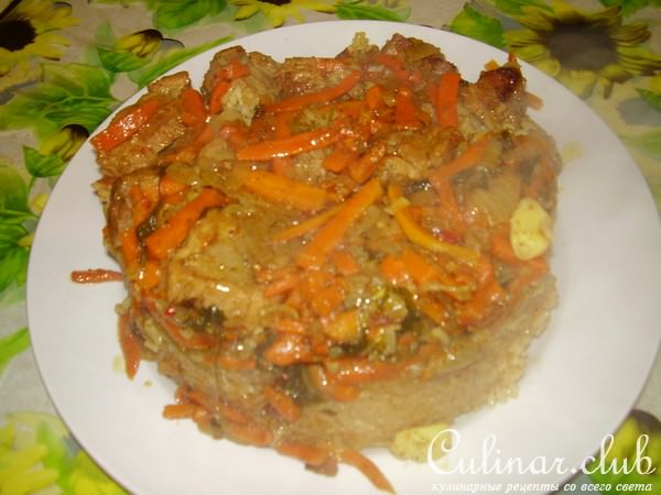 плов в горшочке