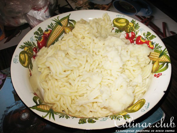 Картофельные зразы с мясом