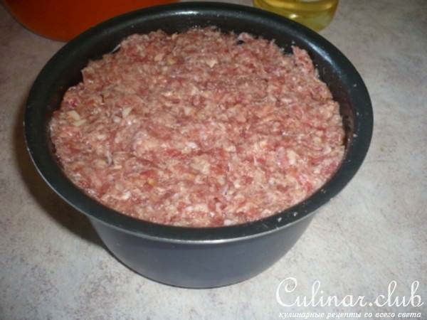 мясной тортик под шубкой