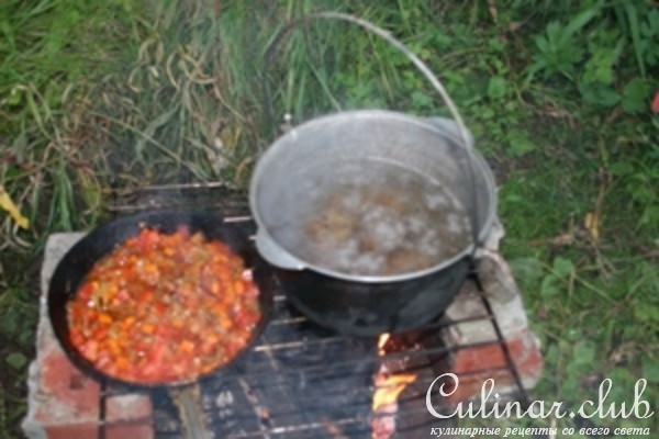 Кулеш (на природе)