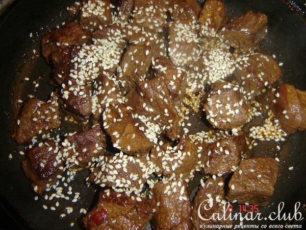Мясо по корейски от Аниты Цой