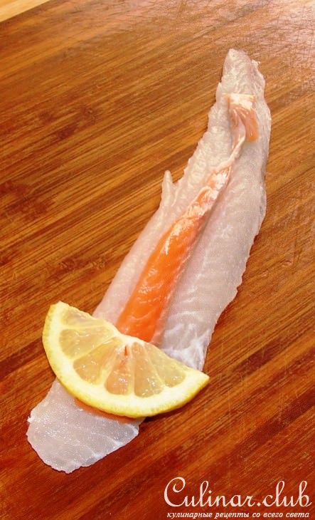 морской язык с пикантным соусом