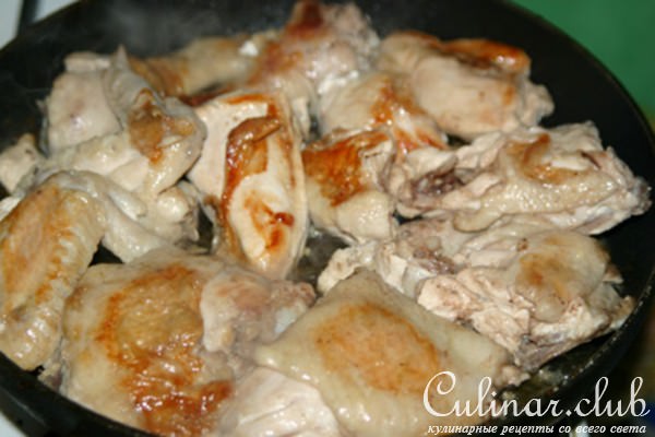 Нежная курочка карри