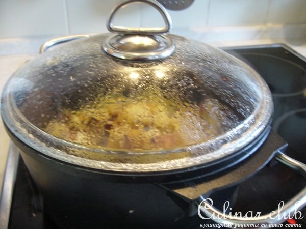 Грибное жаркое