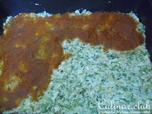 Лазанья с кабачками (вариант)