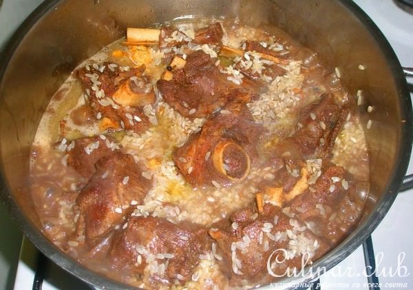Плов с цветной капустой