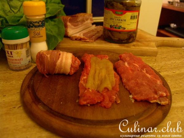 Мясные рулетики