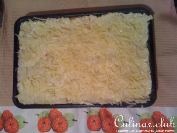 Лазанья с помидорами