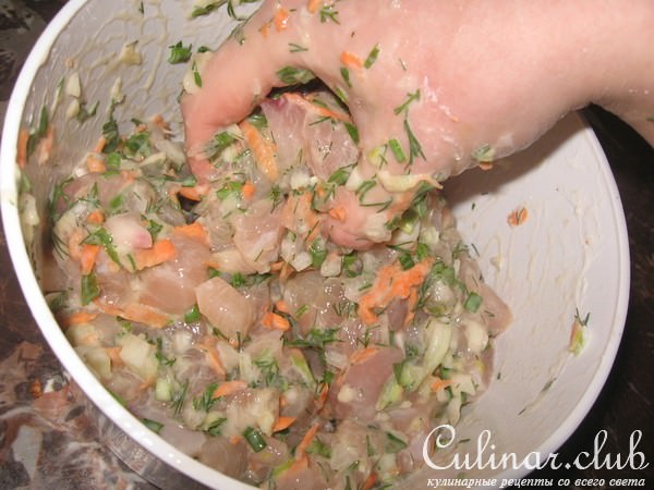 Куриные котлетки из духовки.