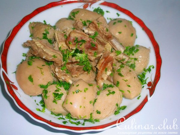 Желудочки с начинкой