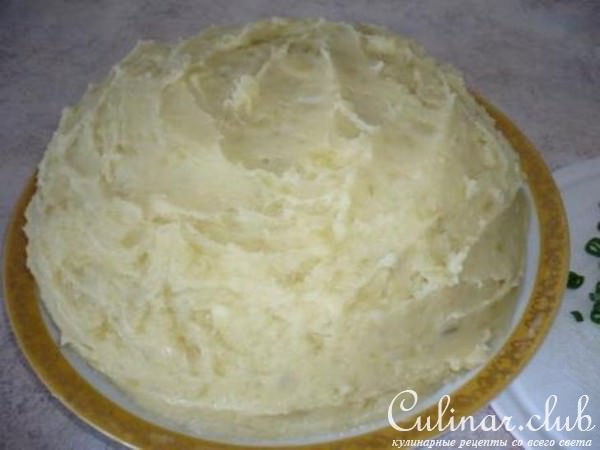 мясной тортик под шубкой