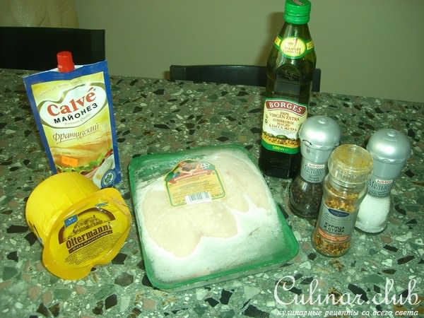 Куриная грудка и картошка в духовке