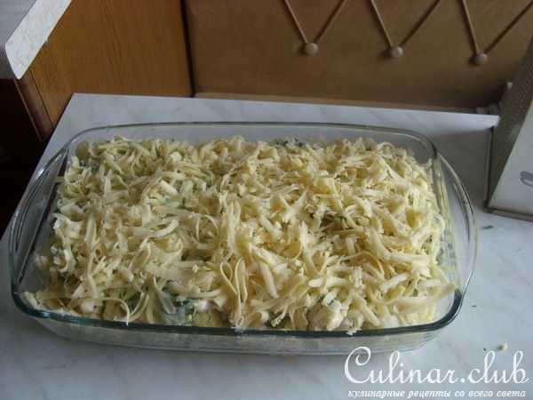 Цветная капуста, запеченная с сыром