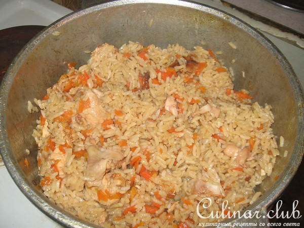 Плов с курицей