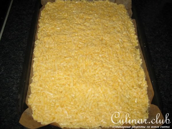 Сырно-мясной рулет