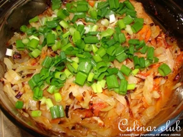 Курица с капустой "Очень вкусно"