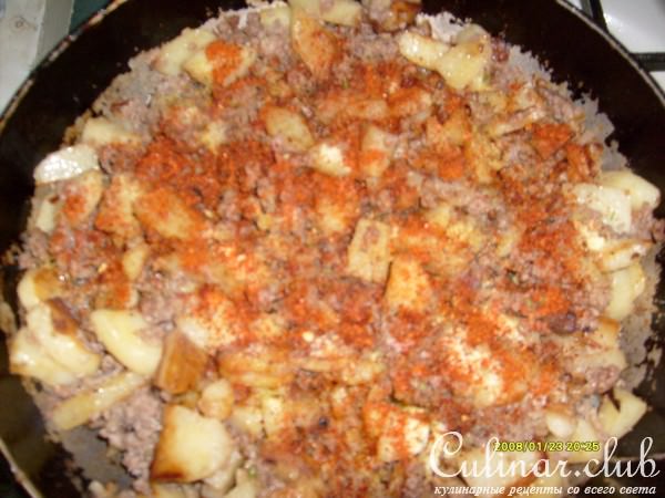 Картофель " по-флотски "