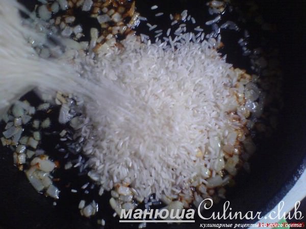Ризотто(почти) с овощами