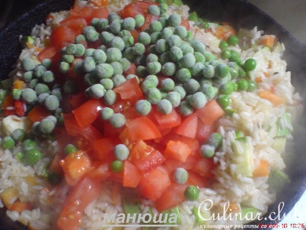 Ризотто(почти) с овощами