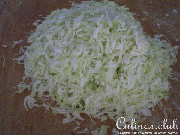 Пирожки с капустой