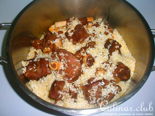 Плов с цветной капустой