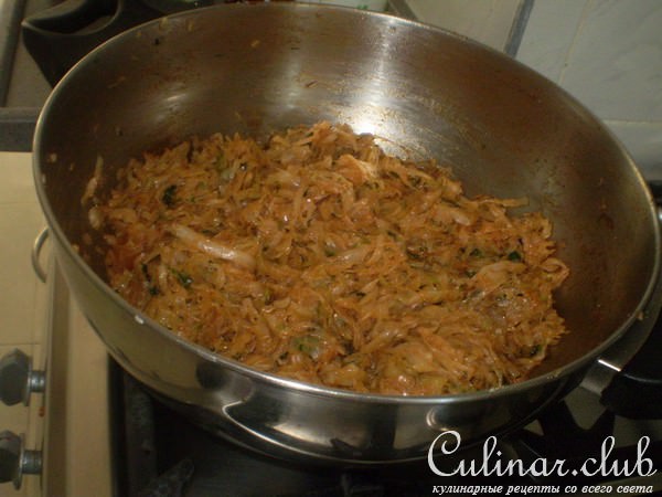 Пирожки с капустой