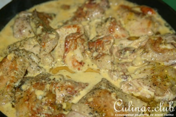 Нежная курочка карри