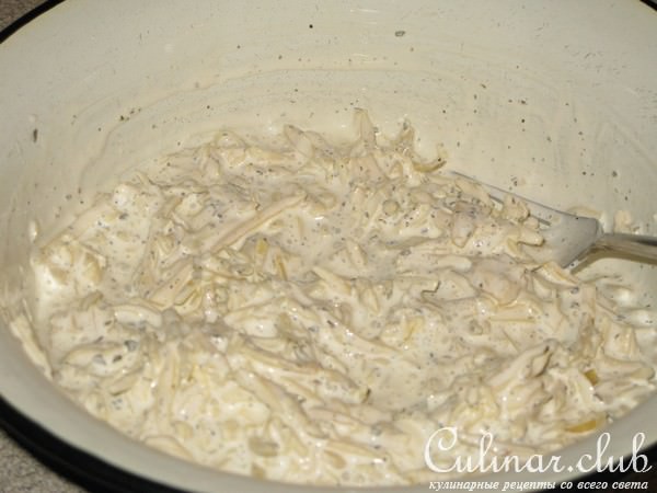 овощи в сливках с сыром