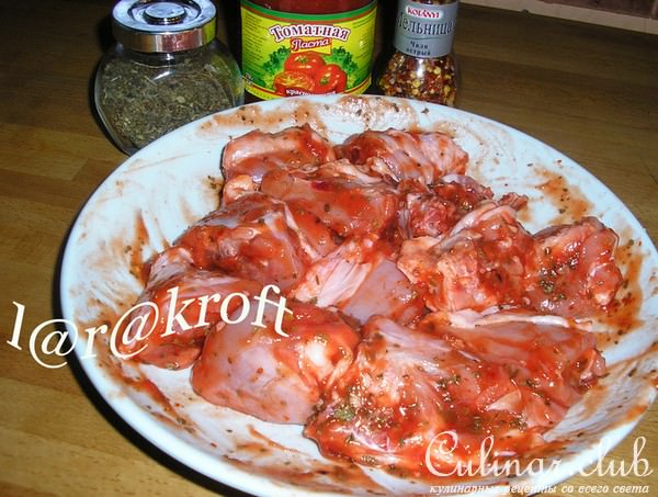 Курочка в горшочке