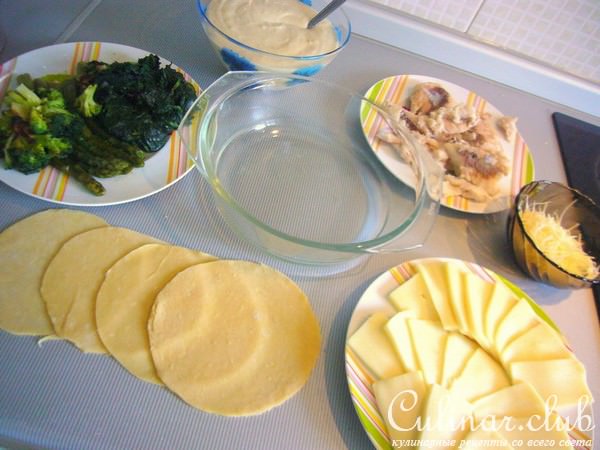 Лазанья с рыбкой ну ооочень вкусная!