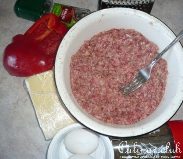 мясной тортик под шубкой