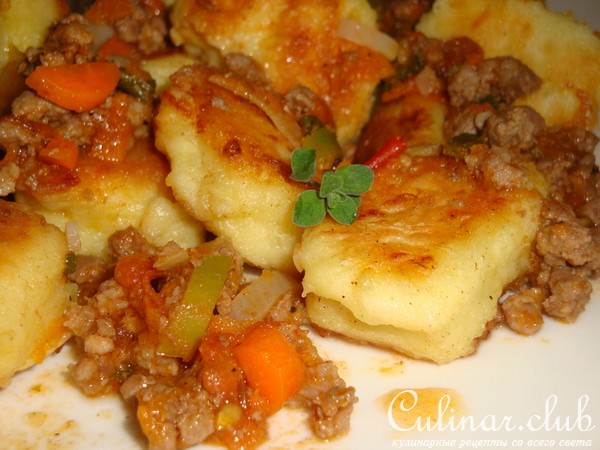 Ньокки (картофельные клецки). Утилизация продуктов