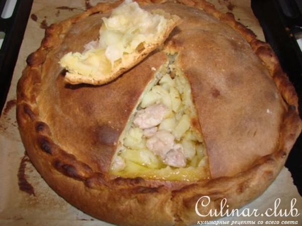 Курник любимый с детства.