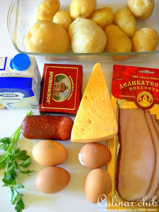 Сицилийский картофельный пирог