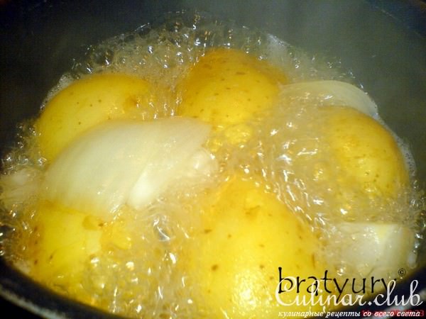 Картофель с белым вином - рецепт новейшей антиалкогольной кампании