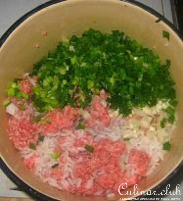 Мясные шарики с яблоками