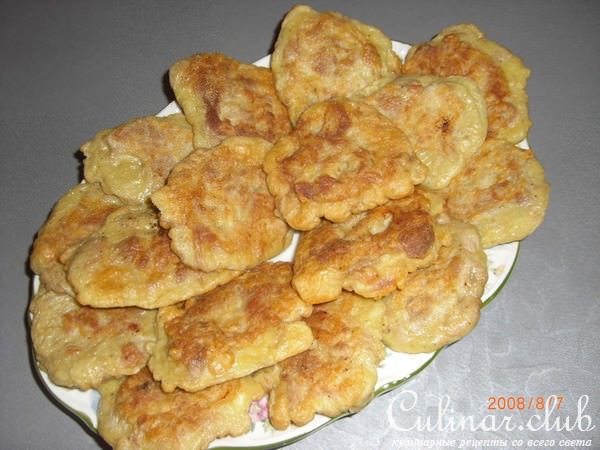 Котлетки натуральные из строганины