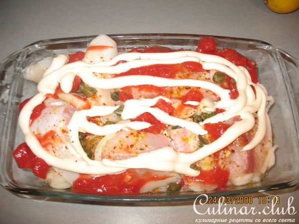 Морской язык под шубой