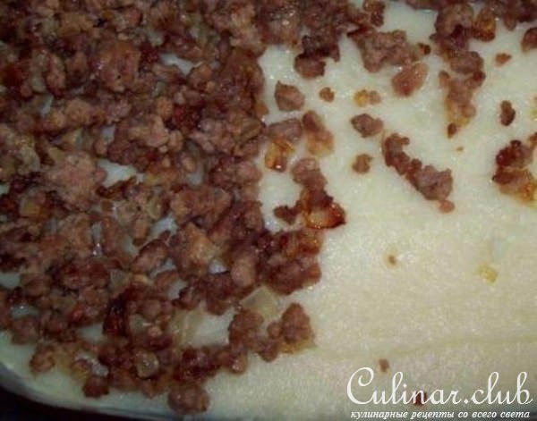 Картофельно-мясная запеканка