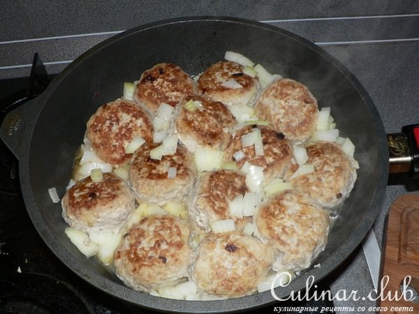 ёжики с подливкой