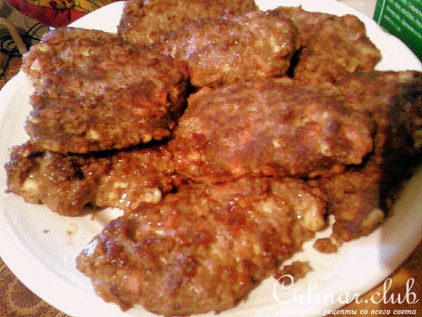 Зразы из индейки