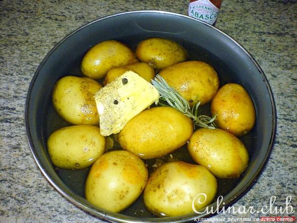 Картофель молодой, запеченный в сковороде и даже слегка подгоревший + ВИДЕОБОНУСЫ!