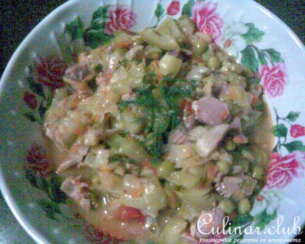 Летний вариант рагу с потрошками (для кого-то - соус или сотэ)