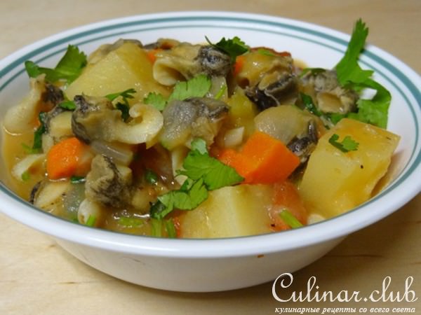 " Соус с Ракушками и Картофелем "